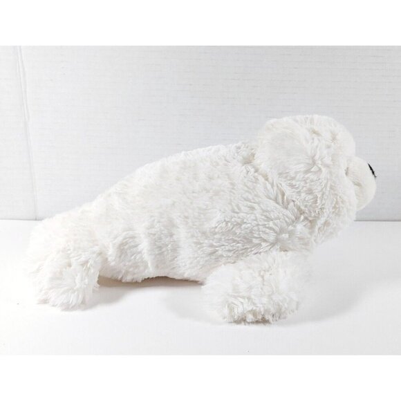 Aurora Eco Nation White Harp Seal Plush 13" Realistic Soft Stuffed Animal Toy - Picture 2 of 4